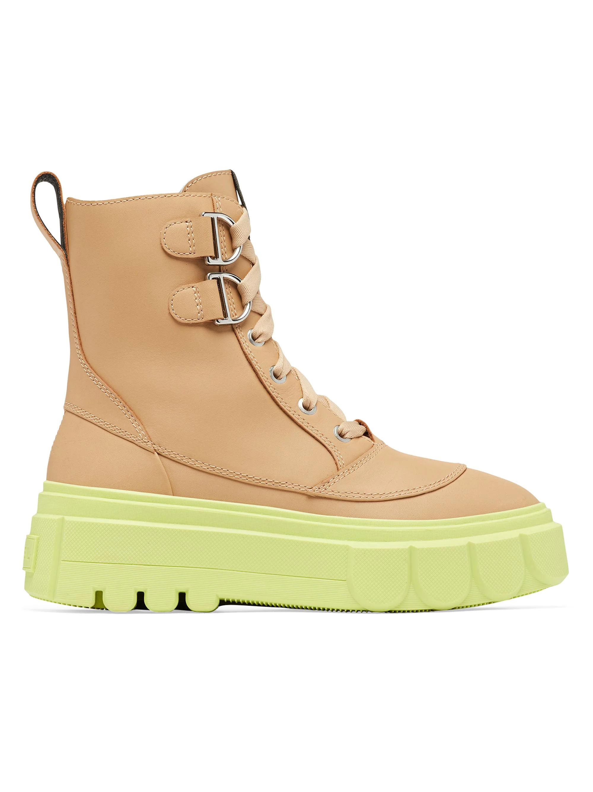 Women's Caribou X Lace-Up Boots - Green - 1
