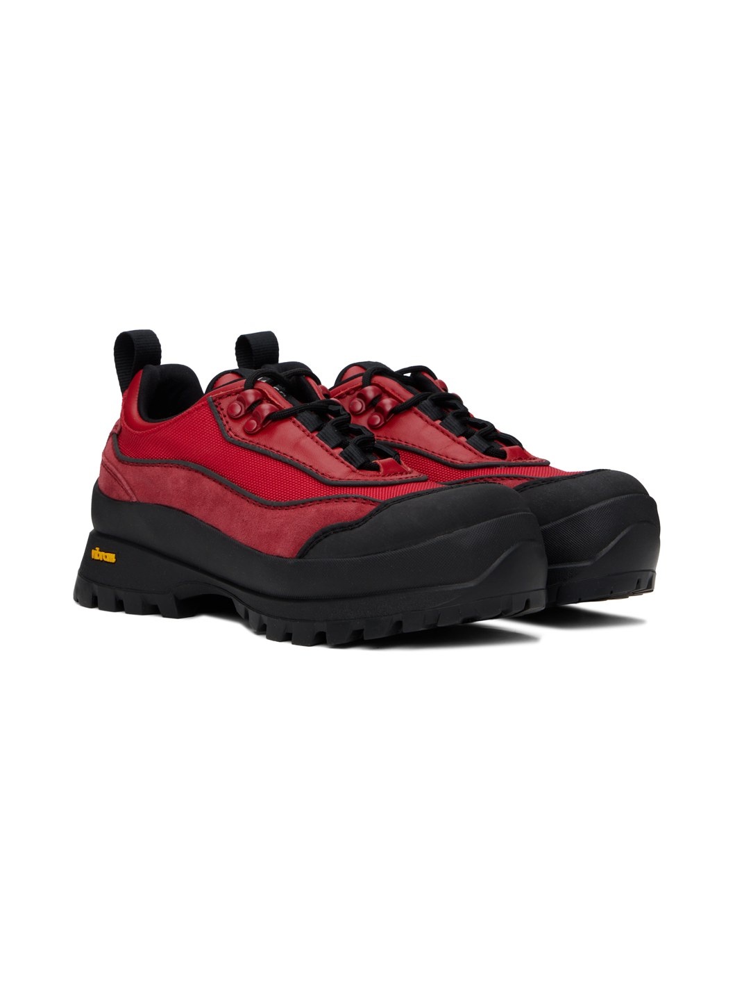 Red Aaron Trail Sneakers - 4