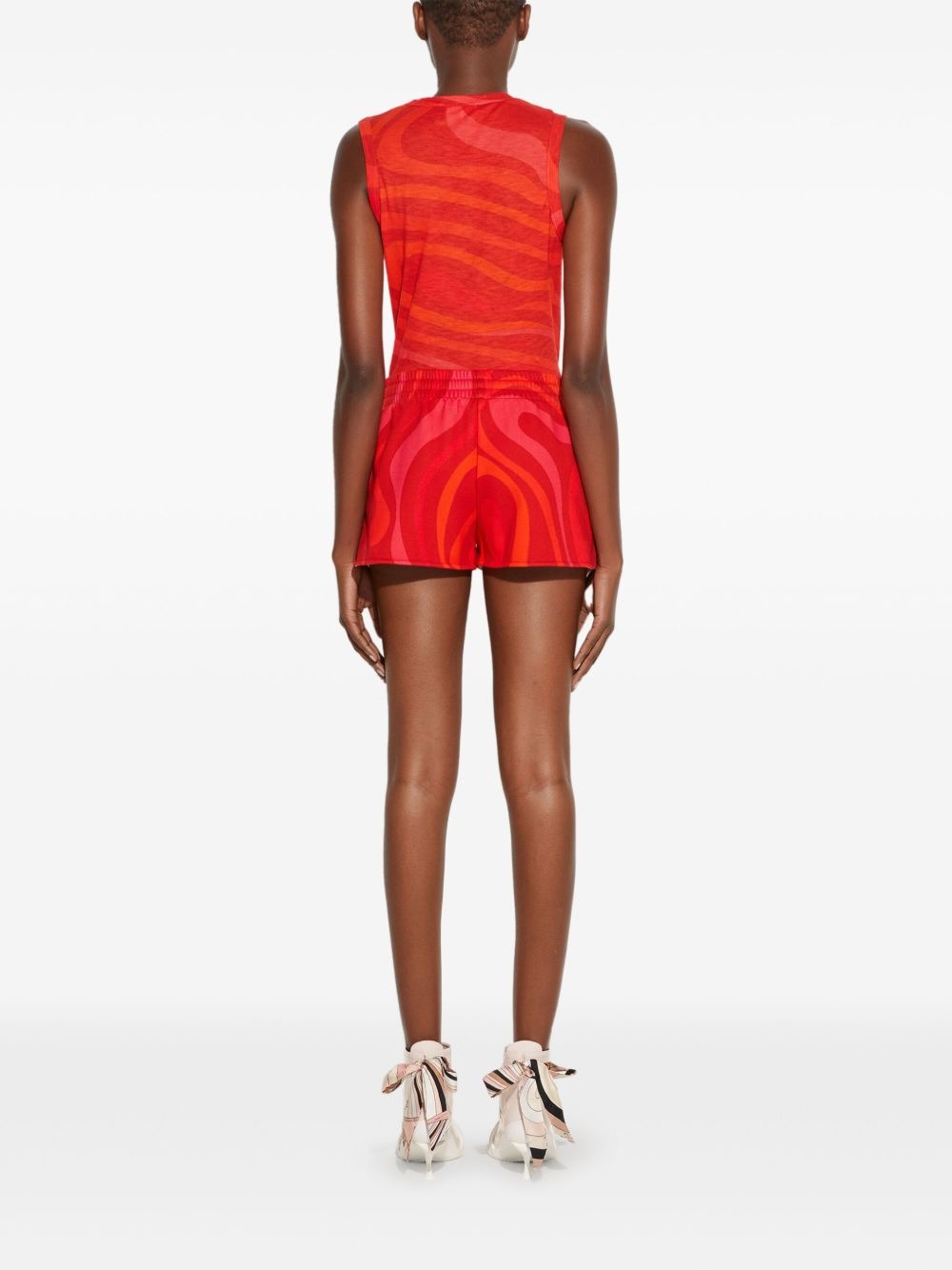 Marmo-print shorts - 4