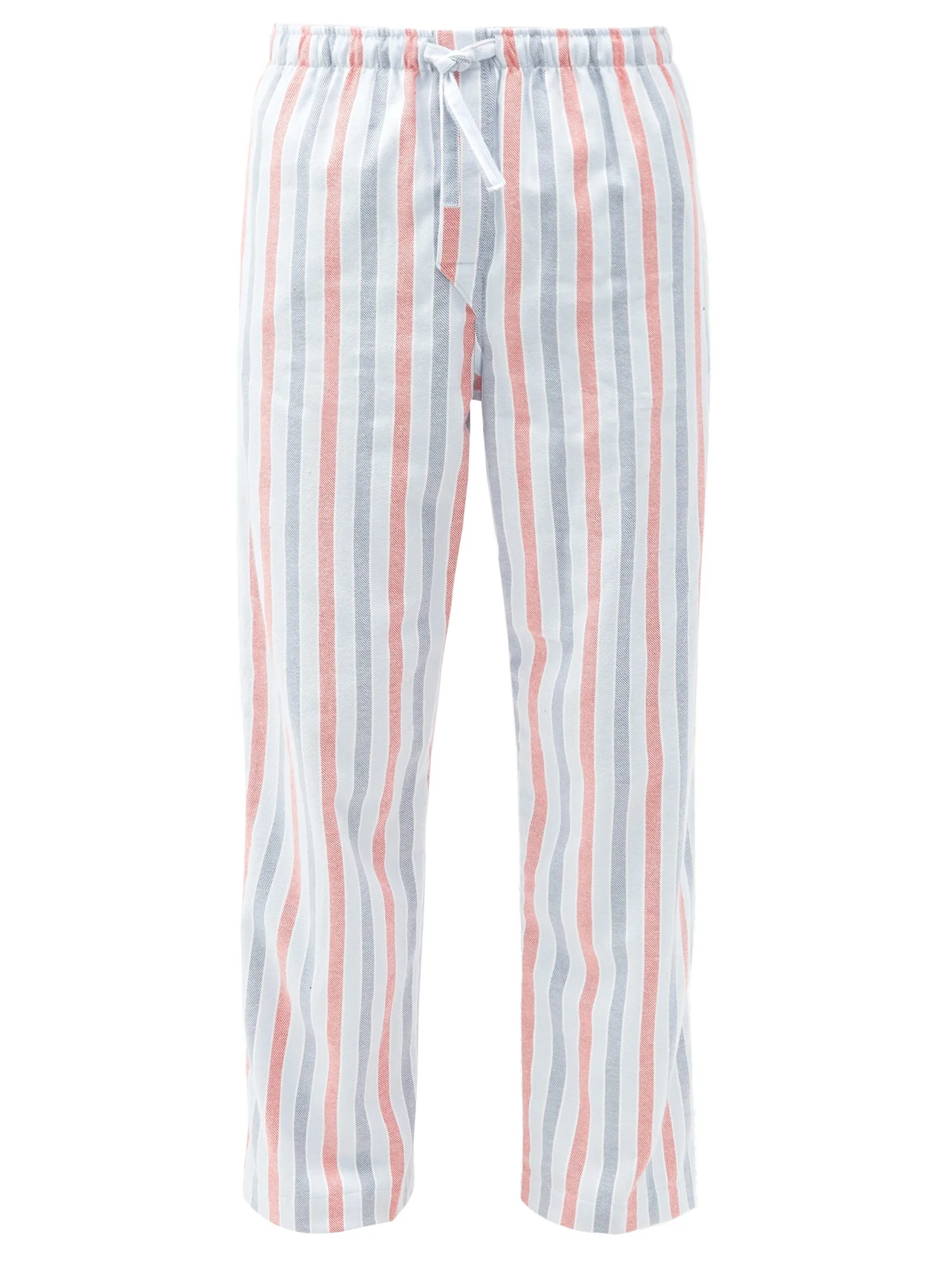 Kelburn striped brushed-cotton pyjama trousers - 1