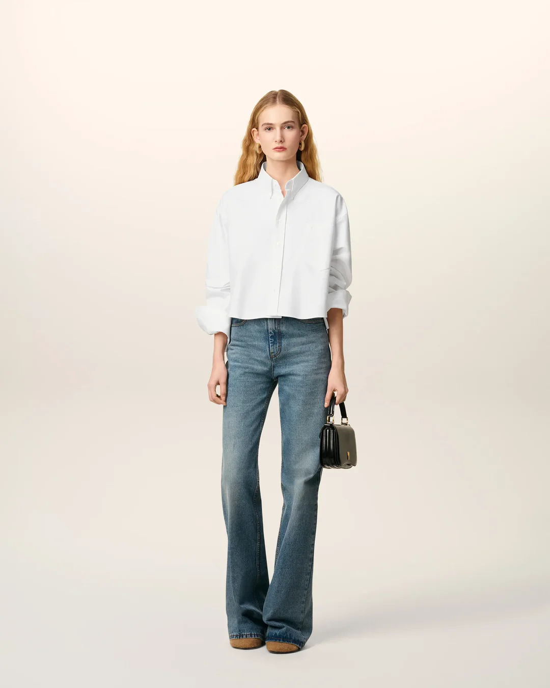 Chemise Cropped Shirt - 2