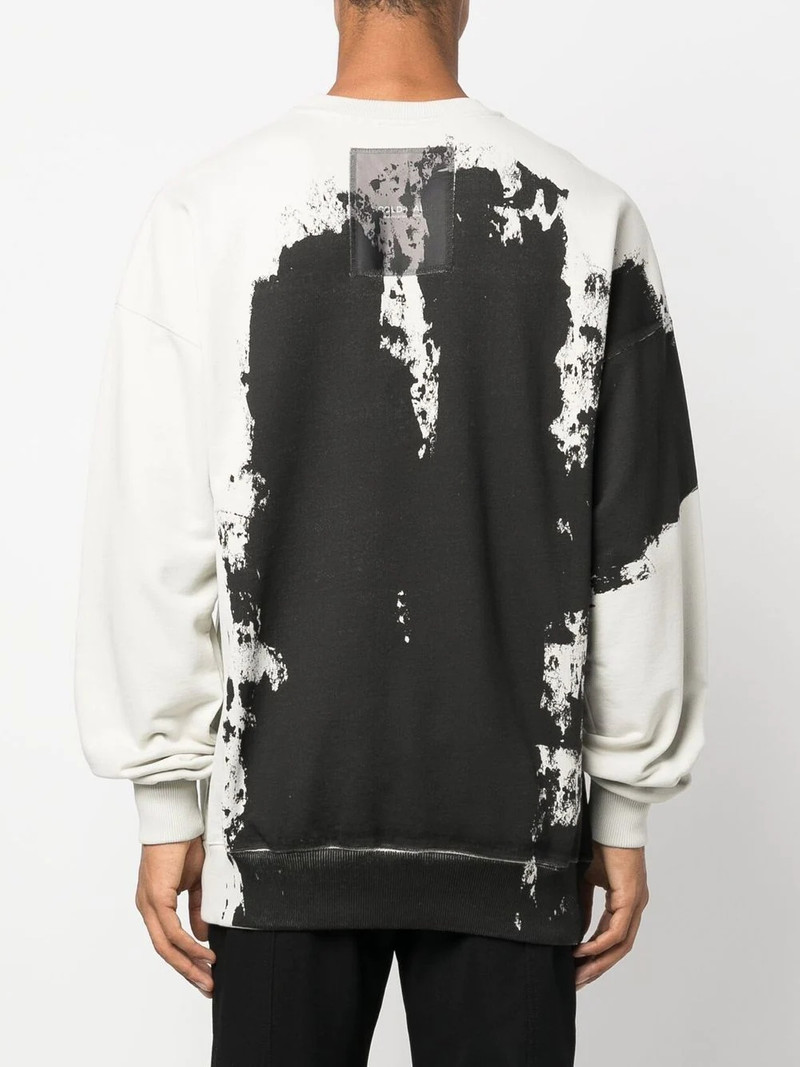 spray-paint cotton sweatshirt 4