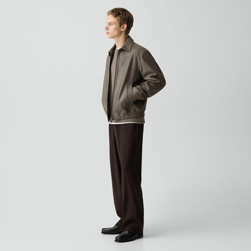 Theory Wyatt Zip Jacket in Leather outlook