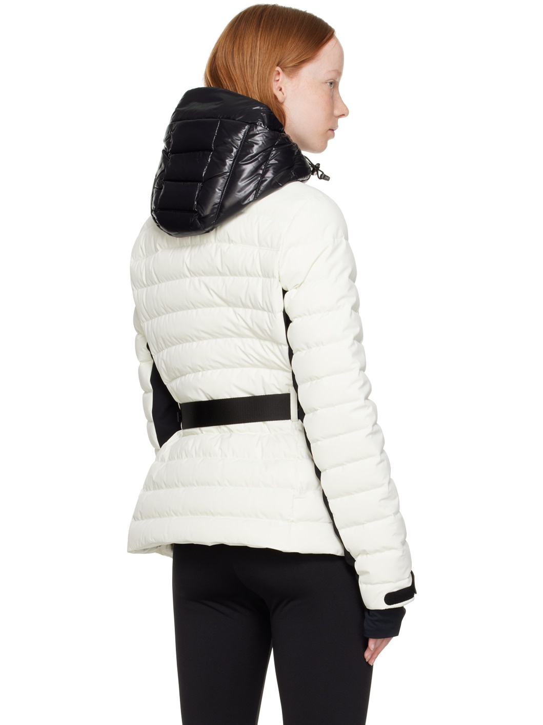 White Bruche Down Jacket - 3