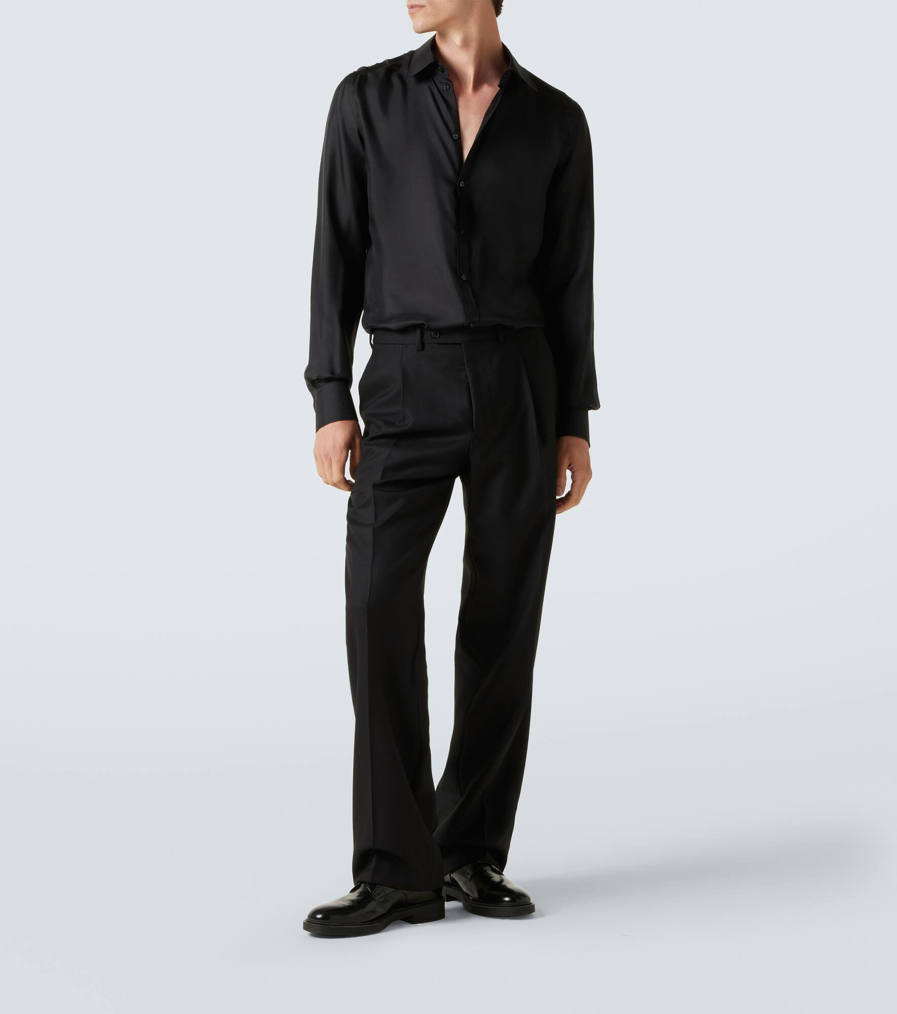 Martini silk twill shirt - 2