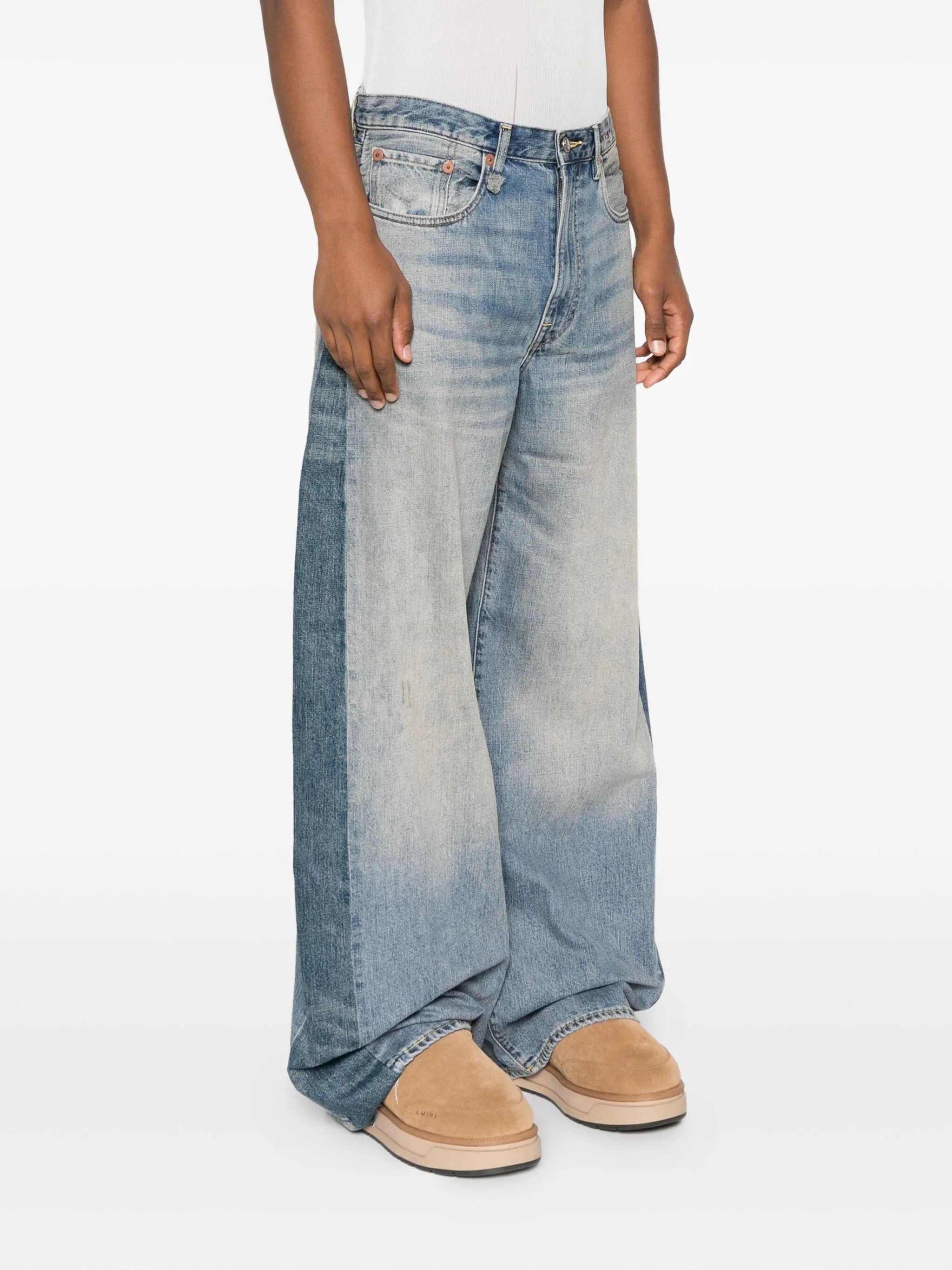 R13 Colour-block Panelled Jeans - 5