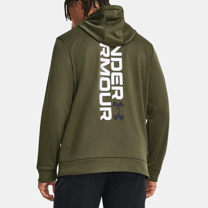 Under Armour Under Armour Fleece Graphic Hoodied 'Olive Green' 1379745-390 outlook