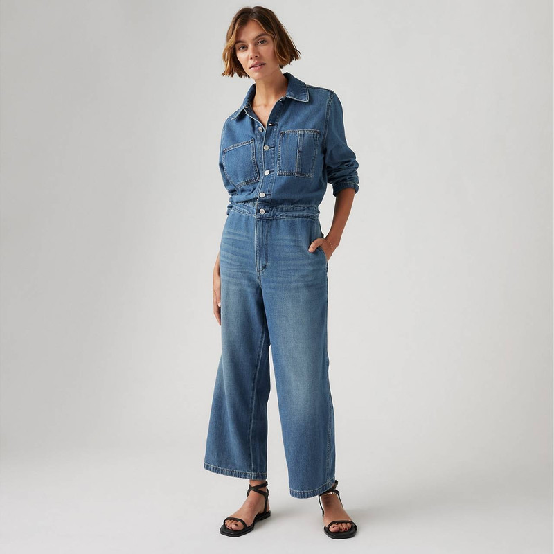 Levi's LINEN+ DENIM ICONIC JUMPSUIT outlook