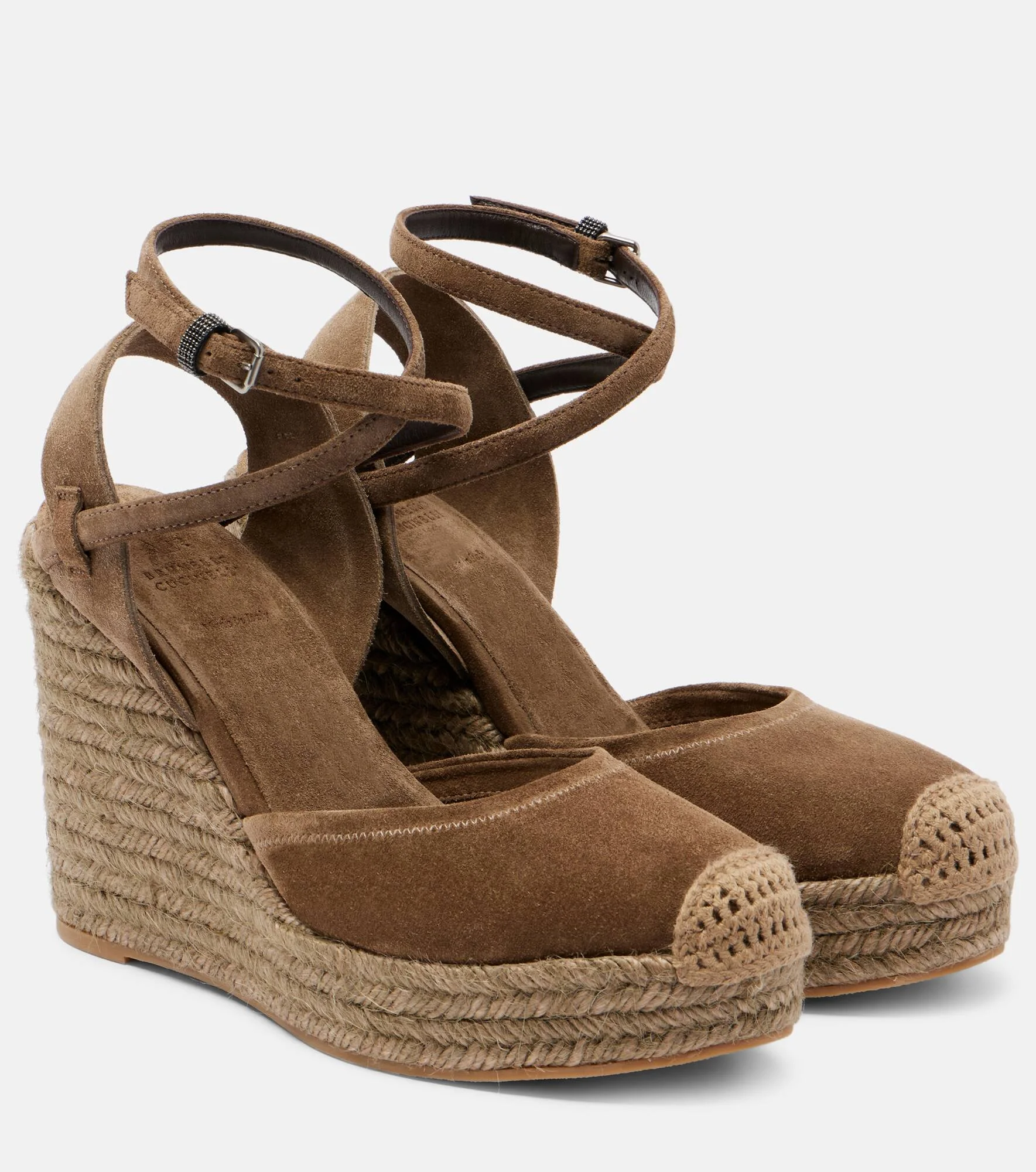 Monili 80 suede espadrille wedges - 1