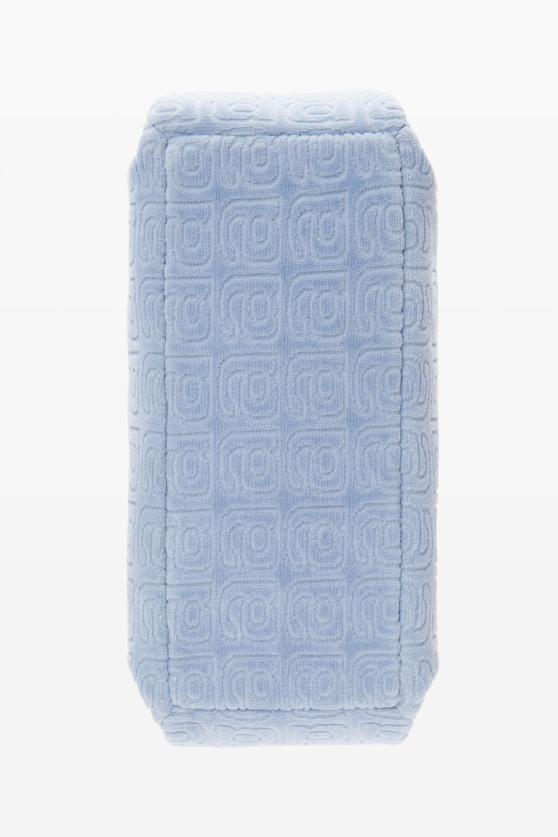 SCRUNCHIE SMALL BAG IN JACQUARD VELOUR 5