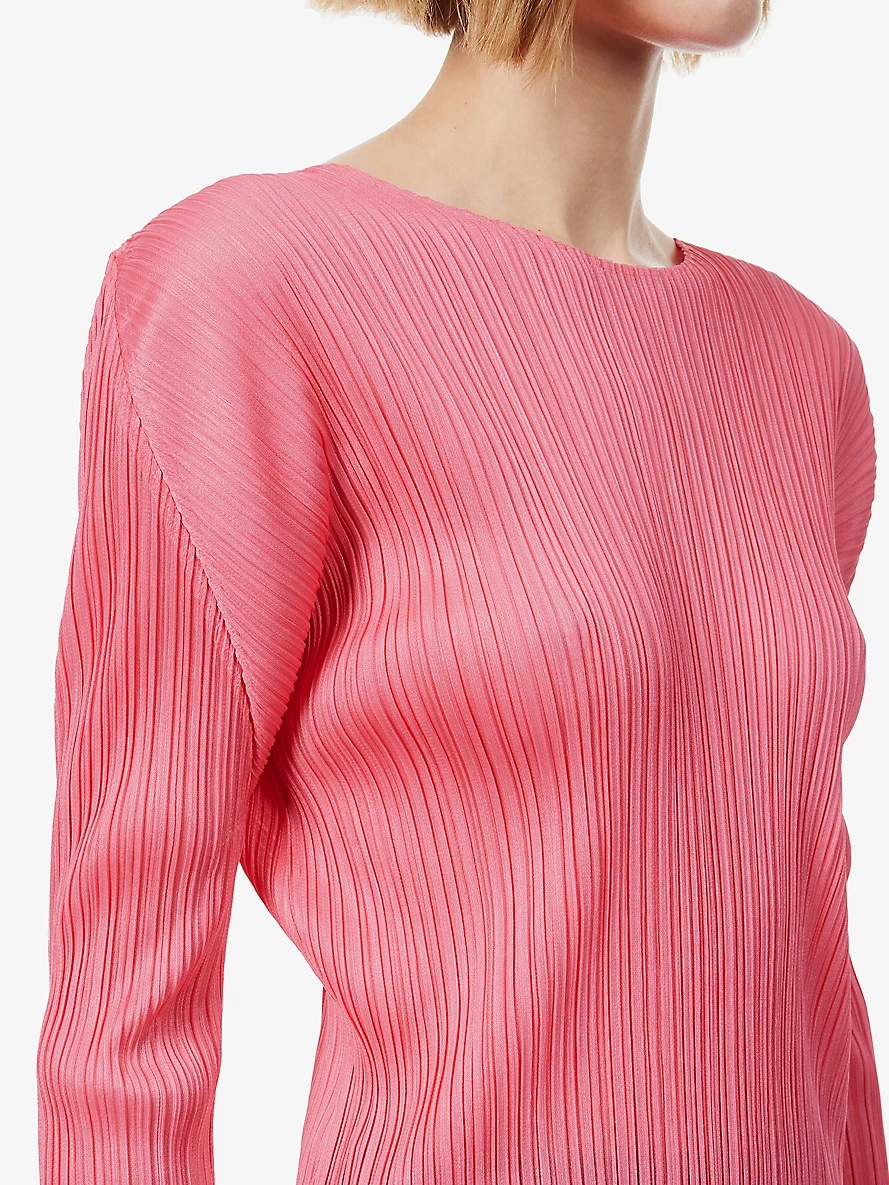 February pleated knitted top - 6