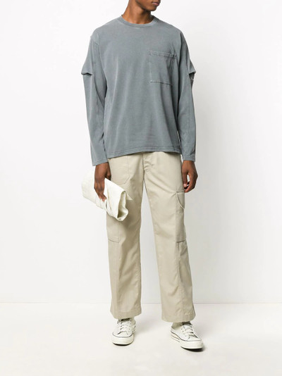 JACQUEMUS tucked sleeve T-shirt outlook