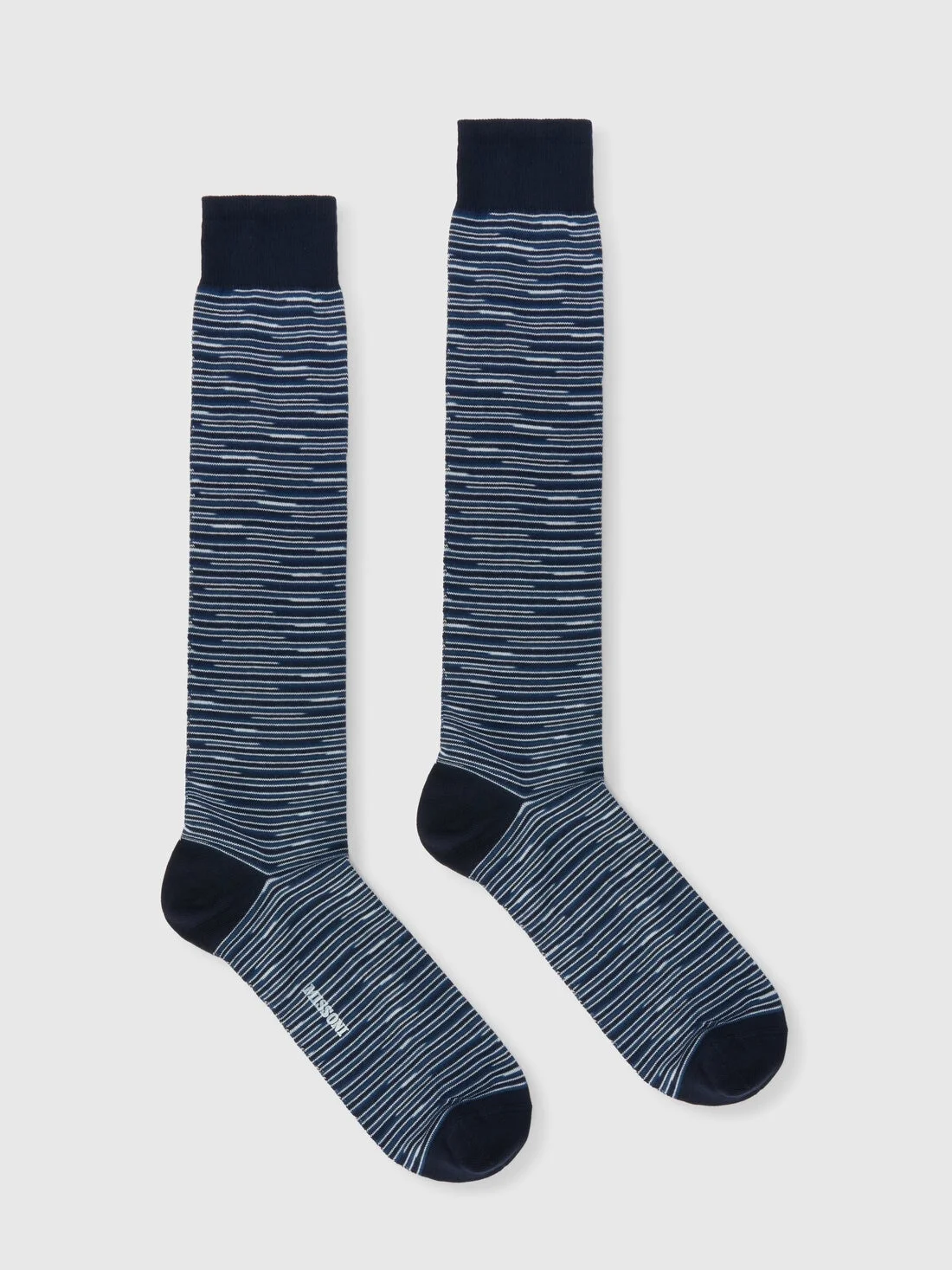 Socks in slub cotton blend - 1