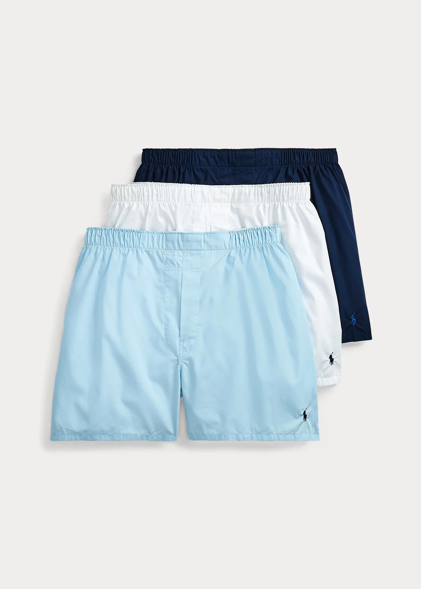 Classic Woven Cotton Boxer 3-Pack - 1