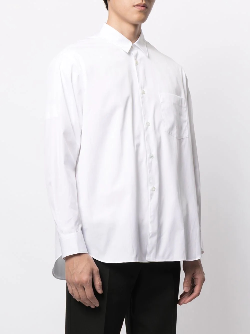 long-sleeve cotton shirt - 3