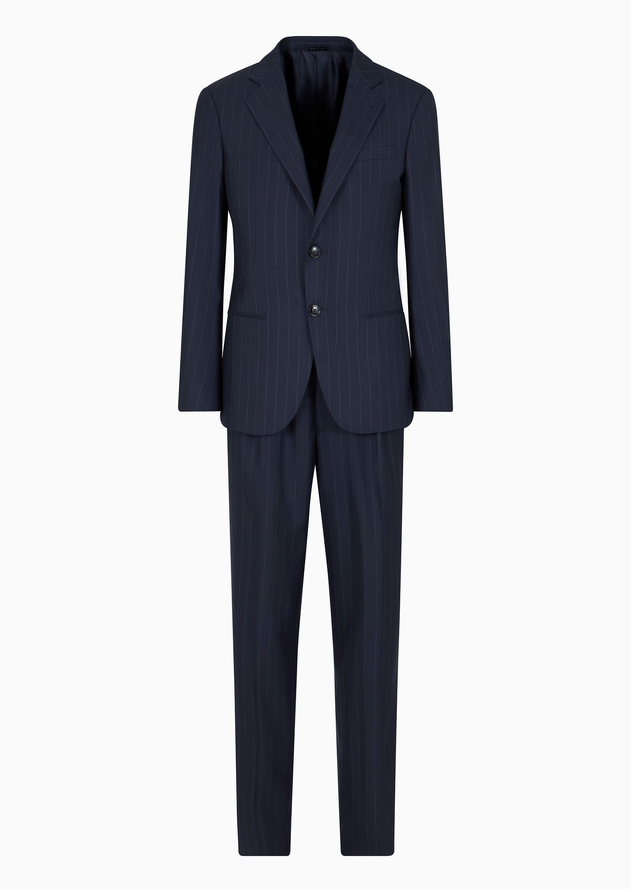 Single-breasted Soho line suit in pinstriped virgin wool - 1