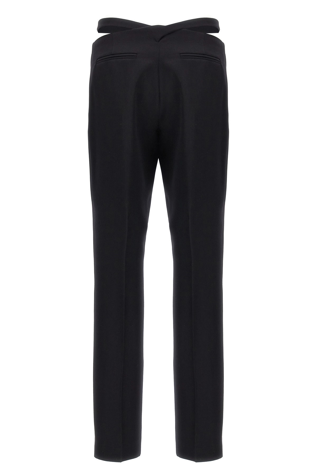 Belt detail trousers - 3