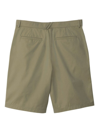 Burberry cotton chino shorts outlook