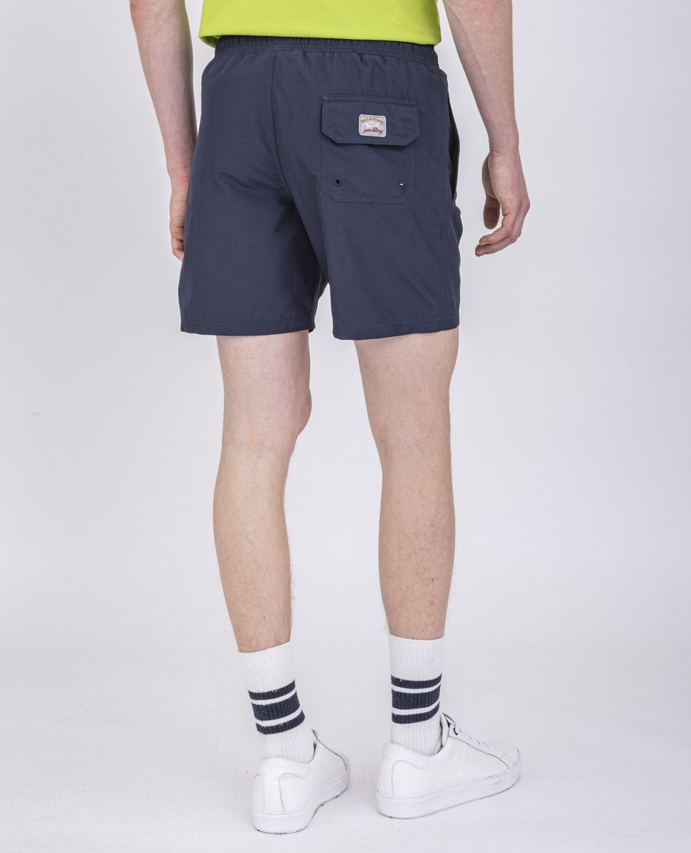 Swim Shorts With Fluo Printed Shark - 4