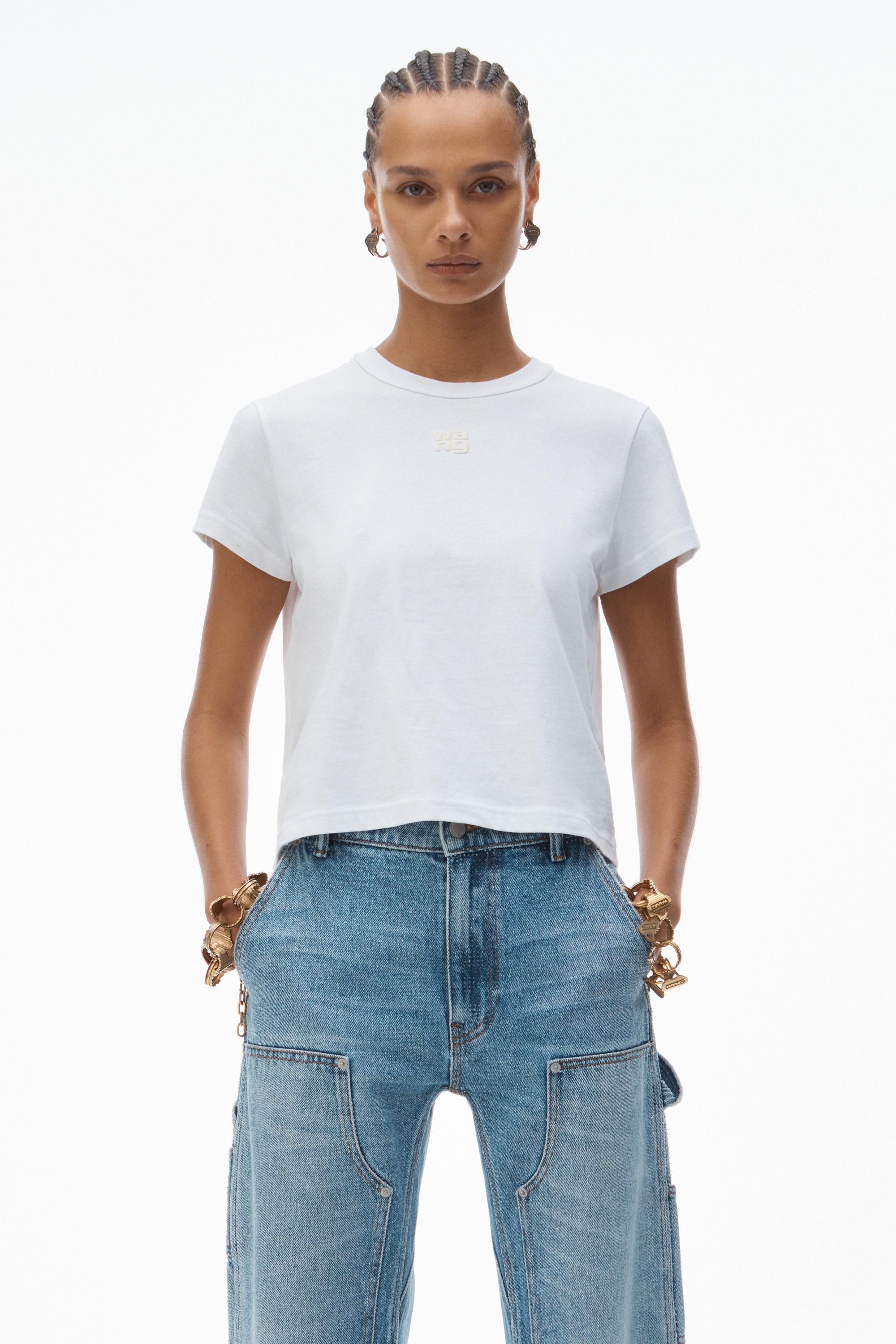 PUFF LOGO SHRUNKEN TEE IN COTTON JERSEY - 2