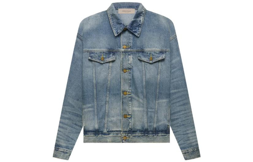 Fear of God Essentials FW22 Denim Trucker Jacket 'Indigo' FOG-FW22-005 - 2