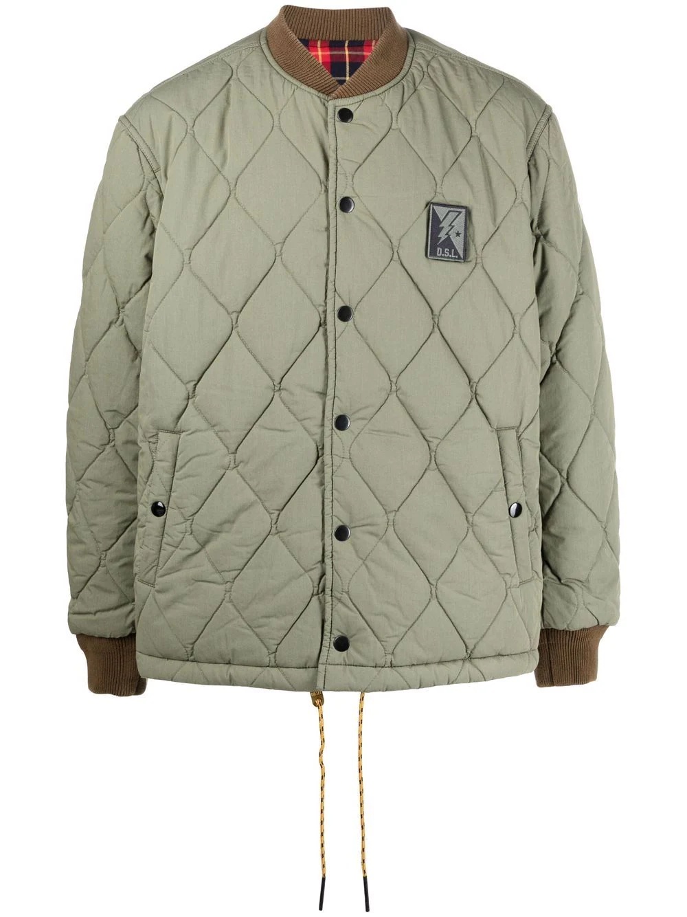 Reversible quilted coach jacket - 1