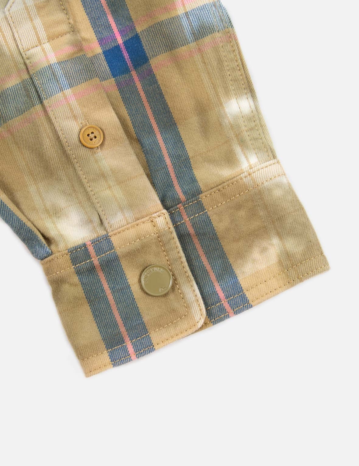 Tie-dyed Check Shirt - 14