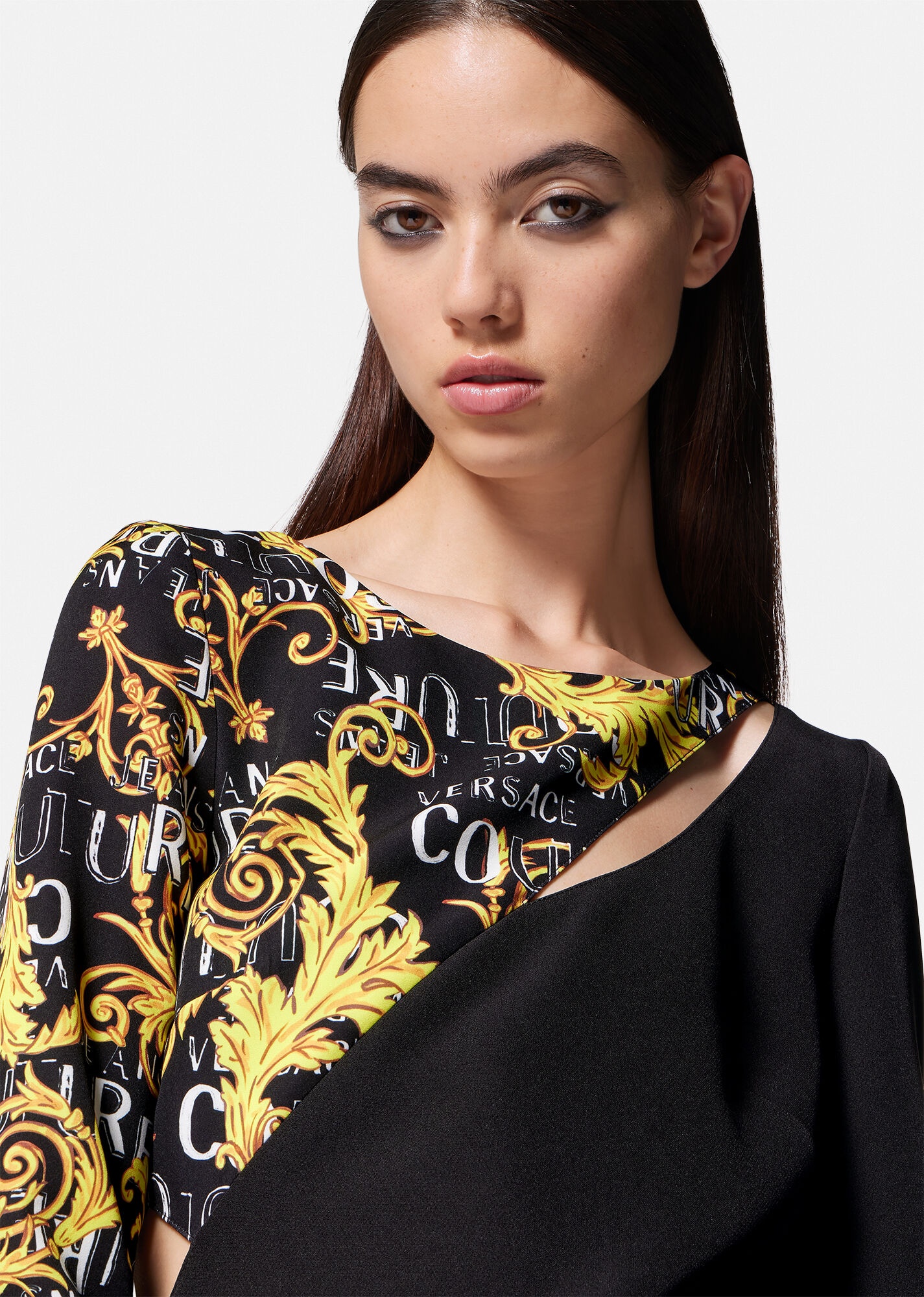 Logo Couture Cutout Mini Dress - 5
