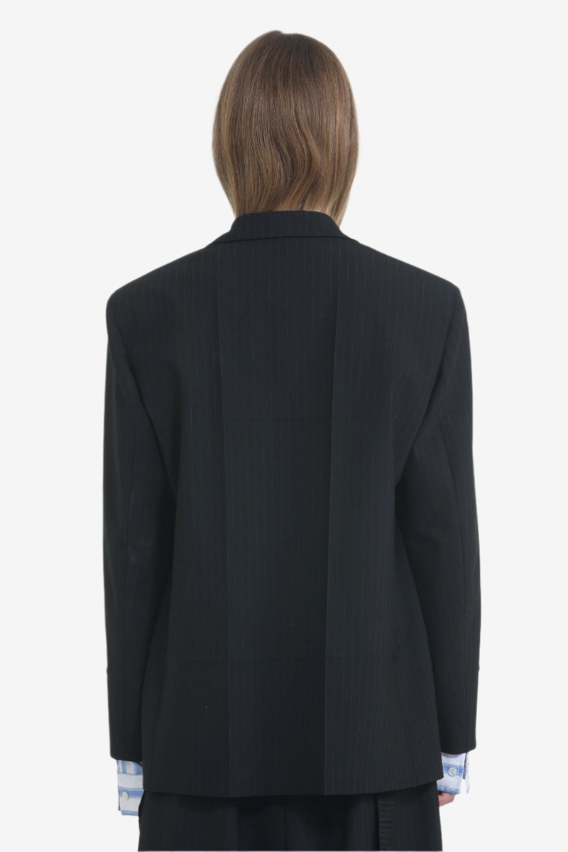 N°21 OVERSIZED BLAZER WITH SHOULDER PADS outlook