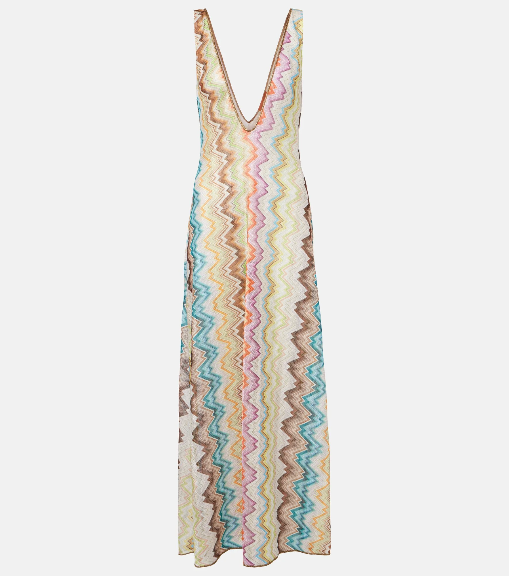 Zigzag maxi dress - 1
