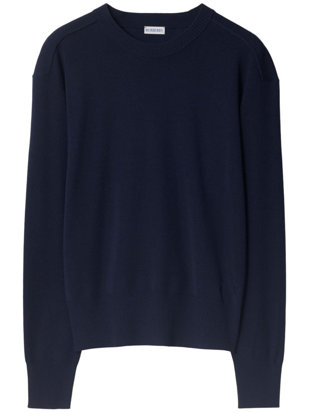 fine-knit woll jumper - 1