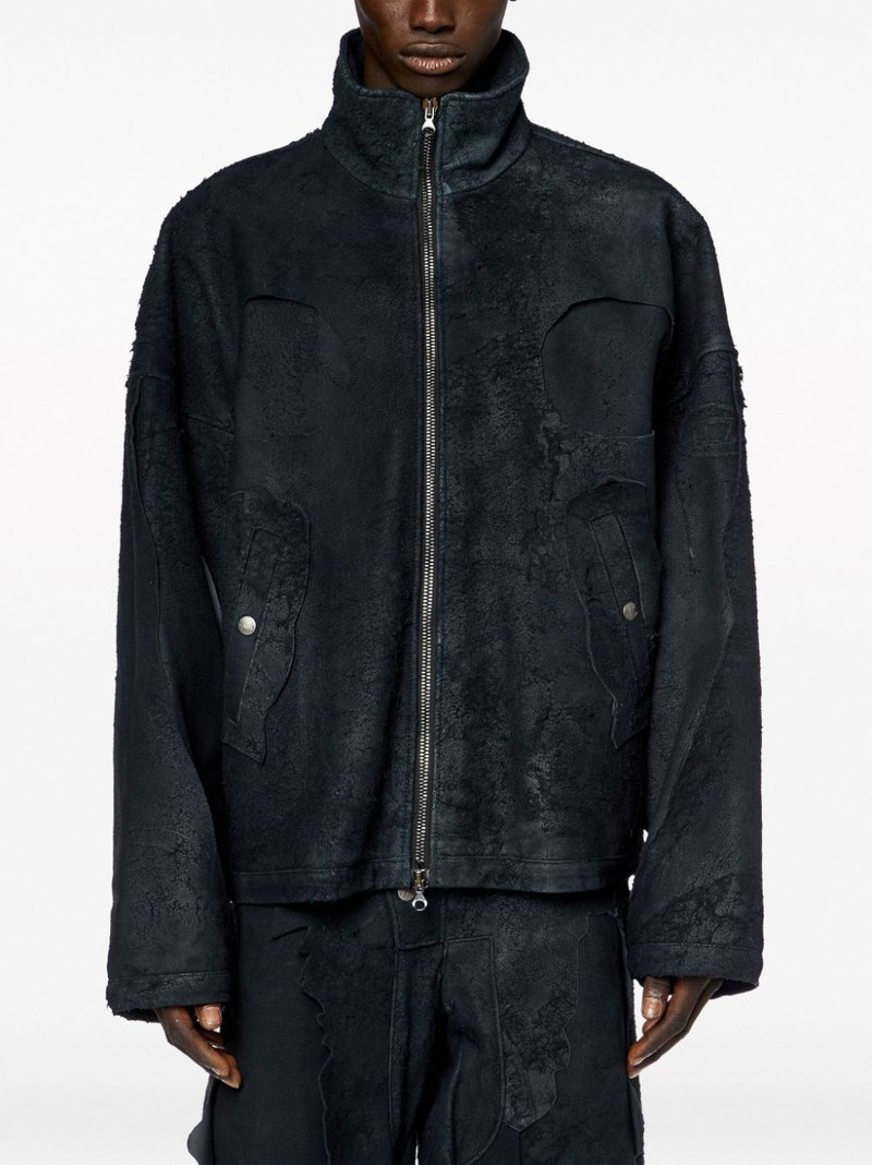 L-Hesse distressed-effect jacket 3