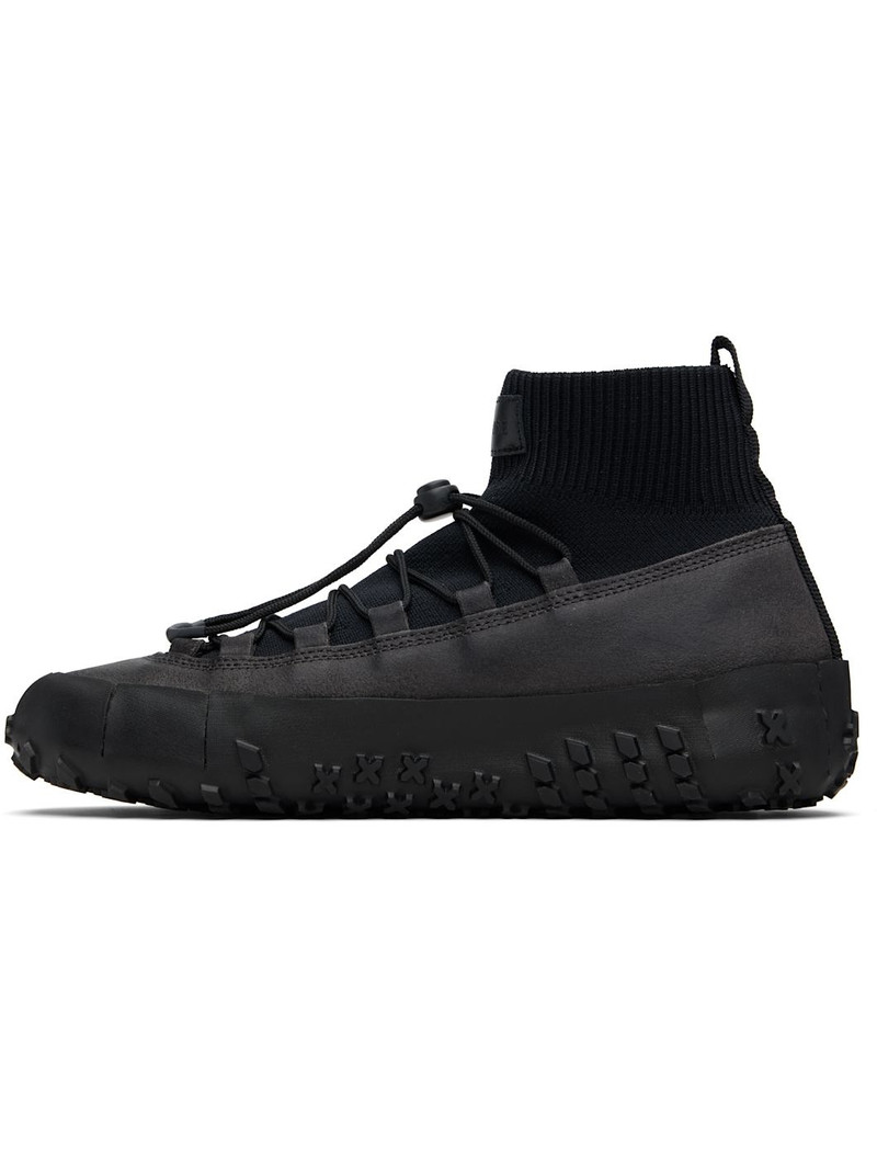 Lemaire Black Vibram Wrap On Sneakers outlook