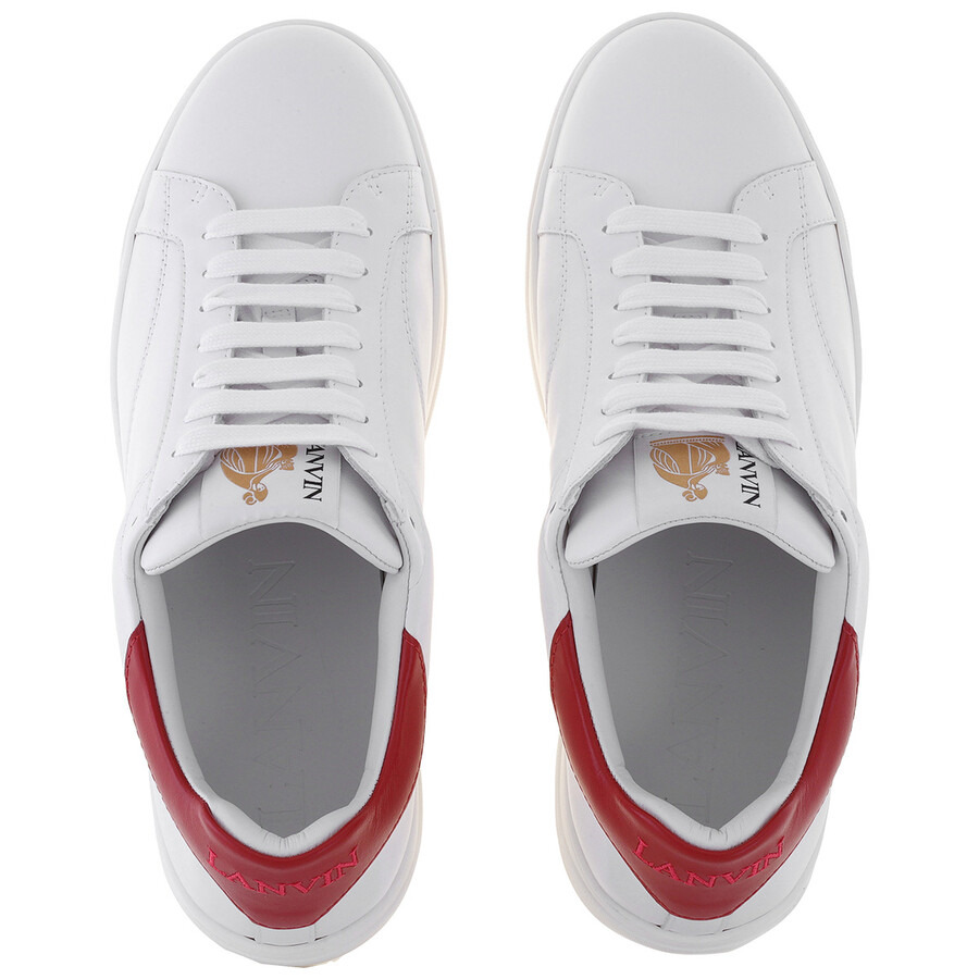 Lanvin DBB0 Low-Top Leather Sneakers - 3