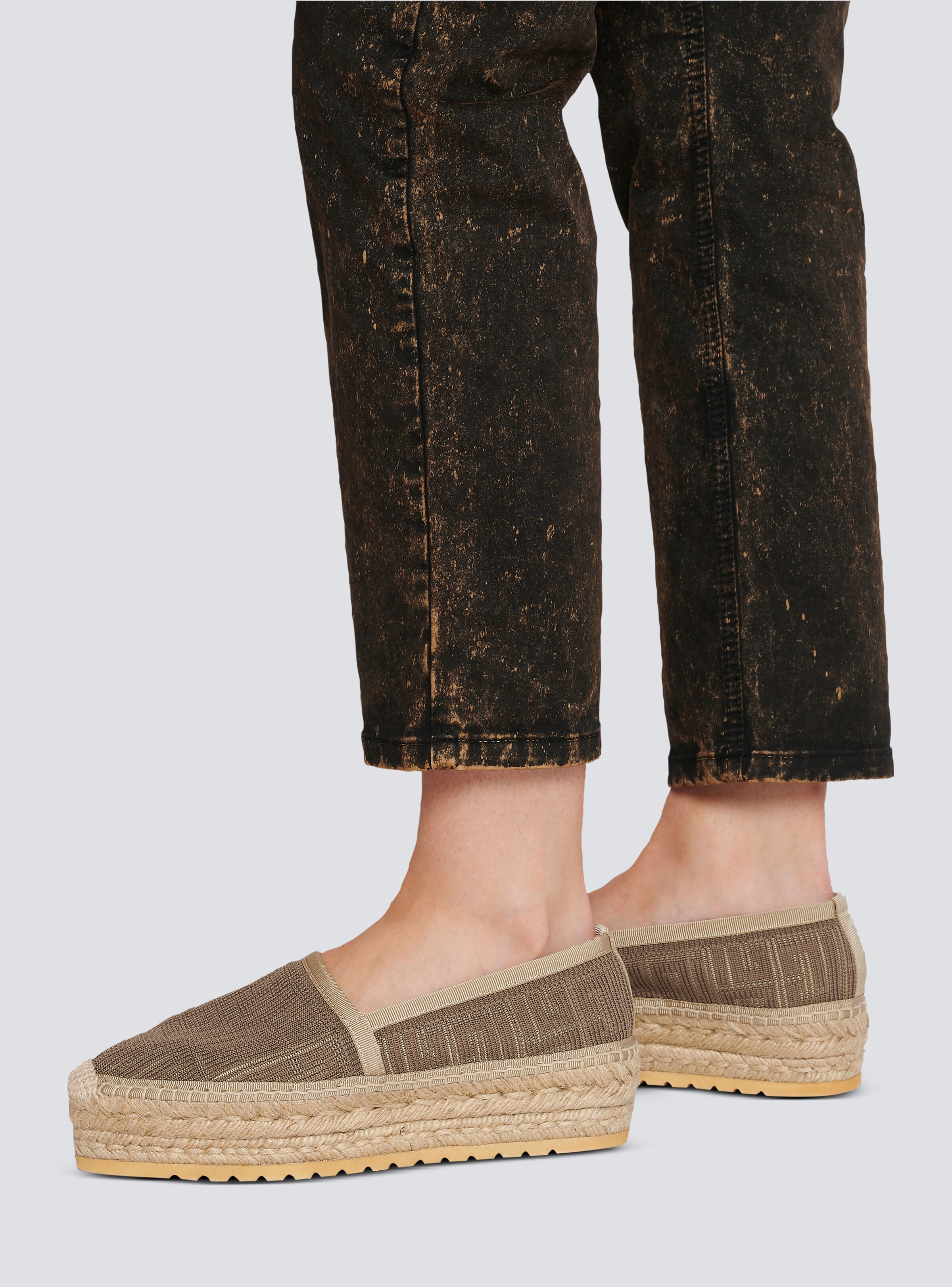 Alex monogram knit espadrilles - 9