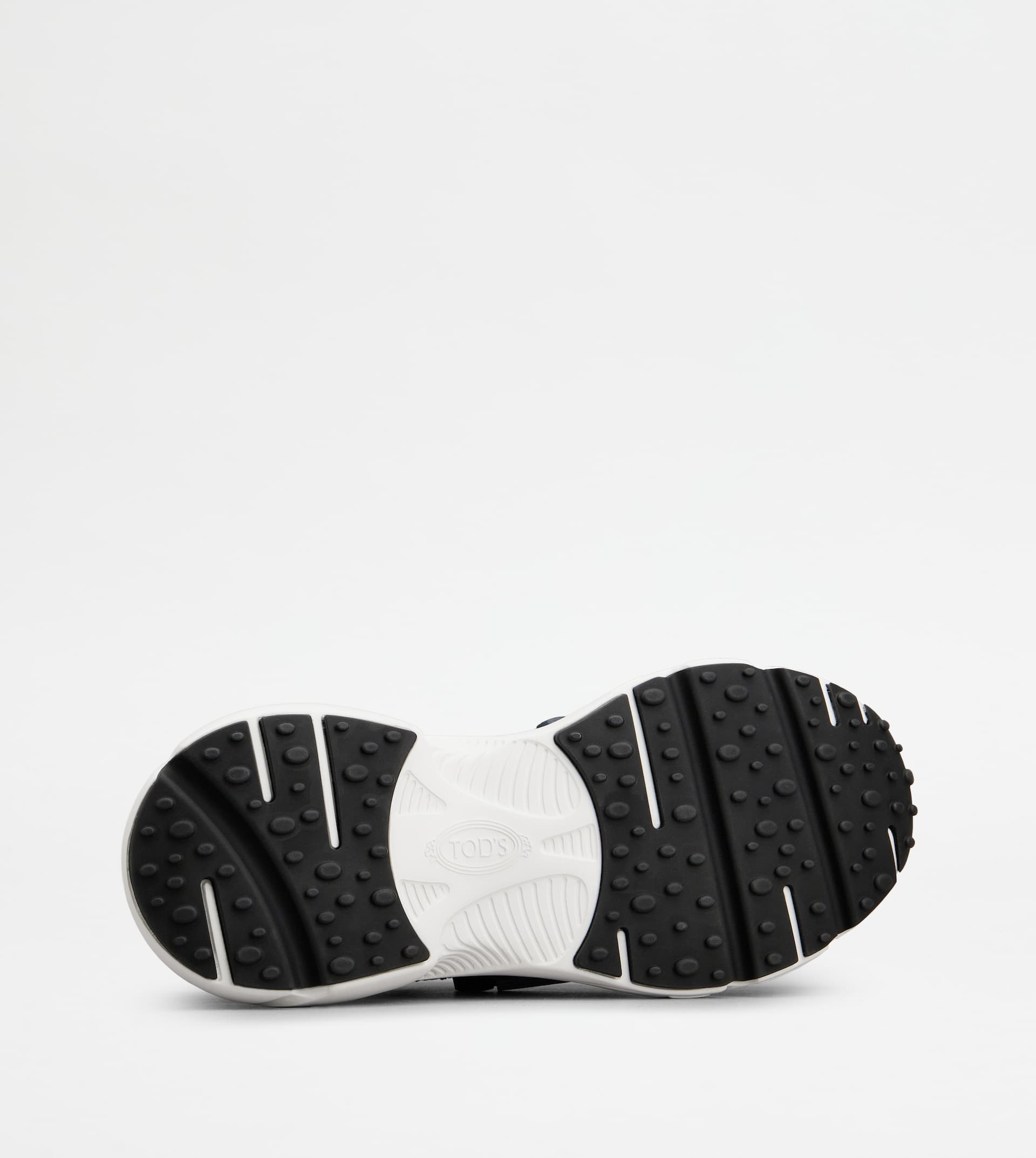 SLIP-ON SNEAKERS IN FABRIC - BLUE - 5