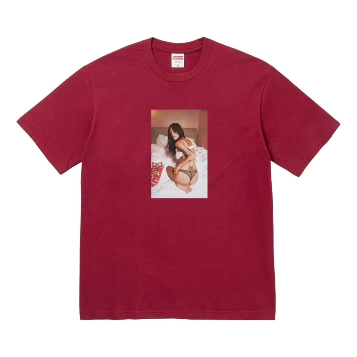 Supreme x Larry Clark FW26 Neighbor T-Shirt 'Cardinal' SUP-FW26-051-CDL - 1