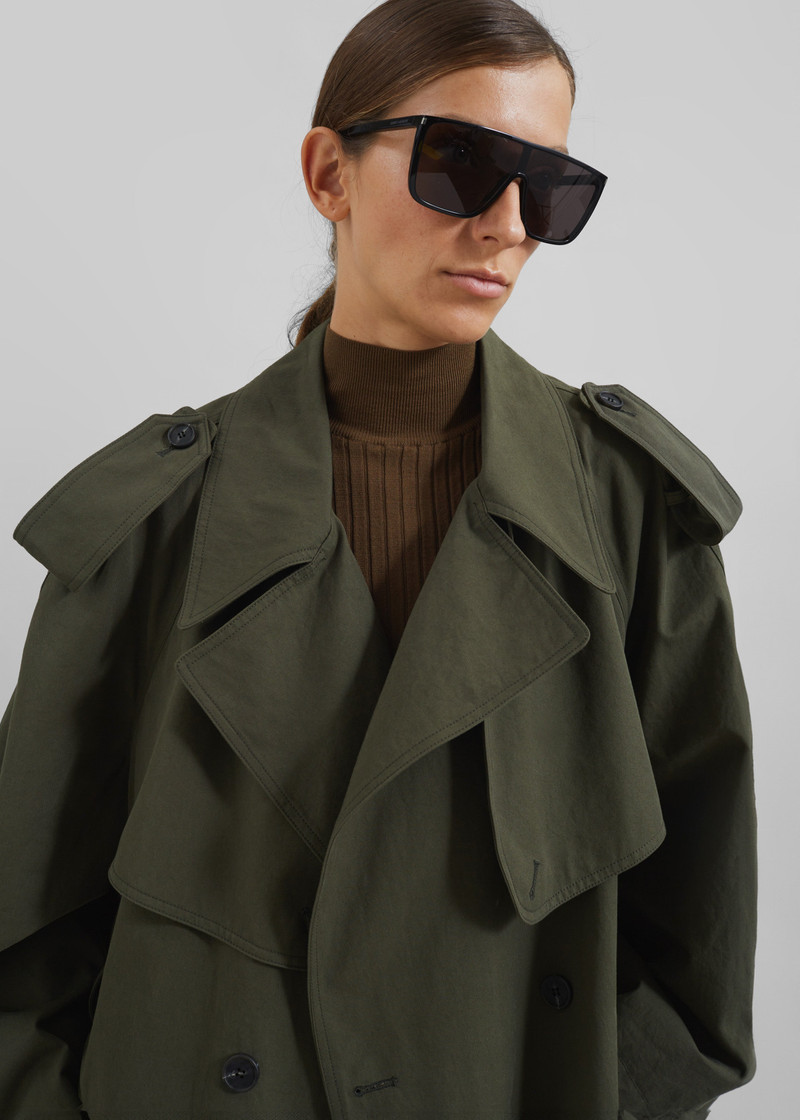 Tromso Convertible Trench - Khaki 4