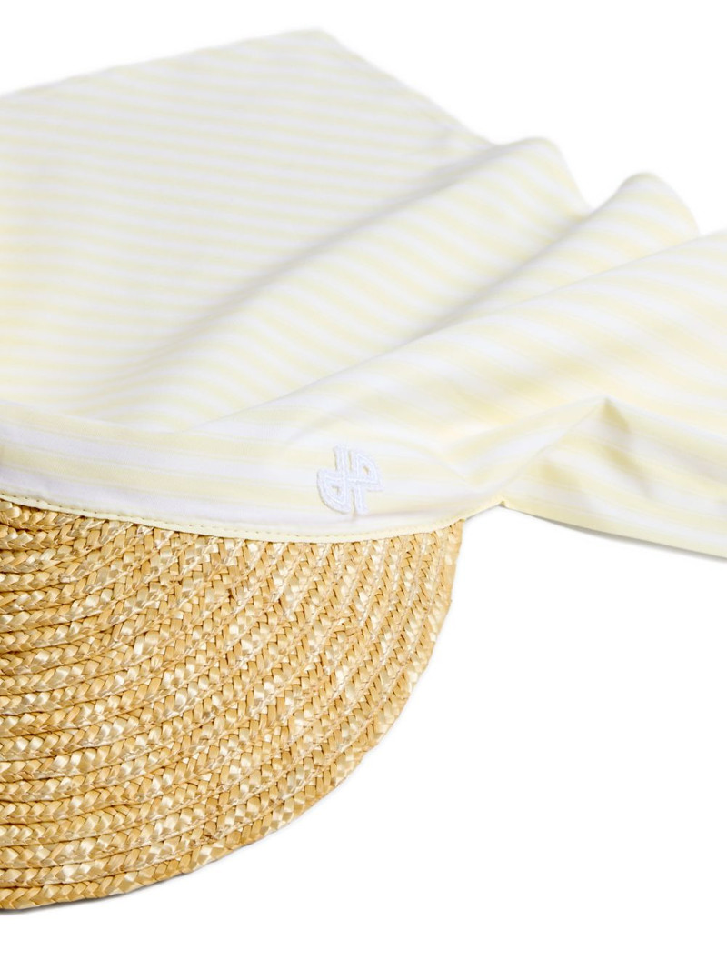 PATOU striped scarf cap outlook