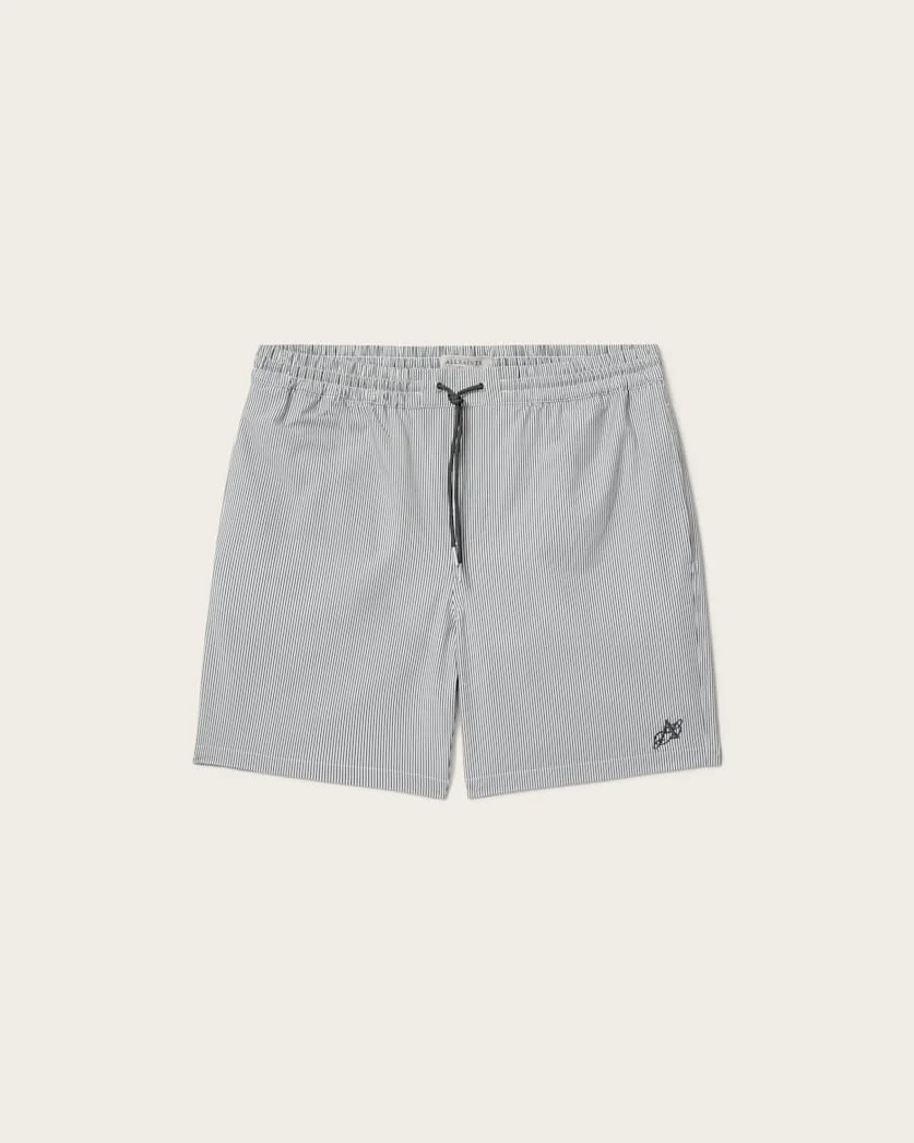 CIPHER STRIPED SWIM SHORTS - 1