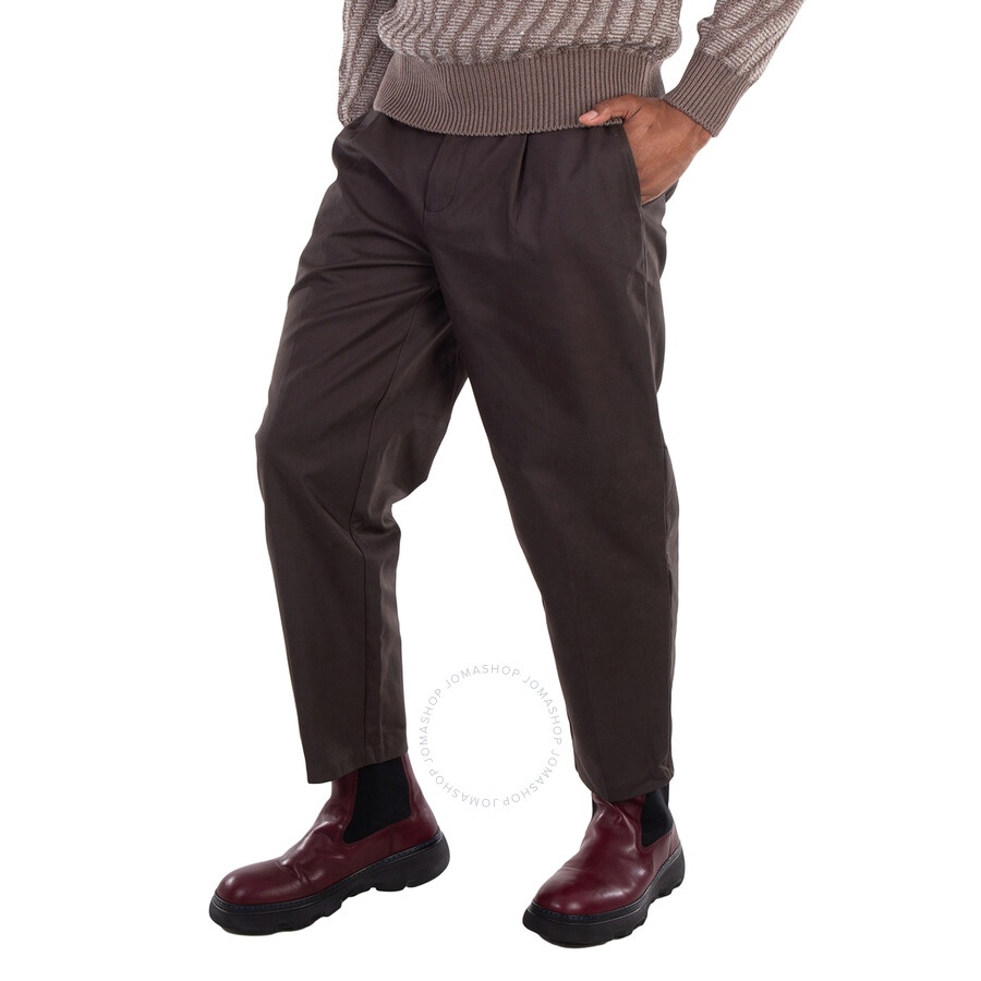 Emporio Armani Straight-Leg Cotton Pants - 2
