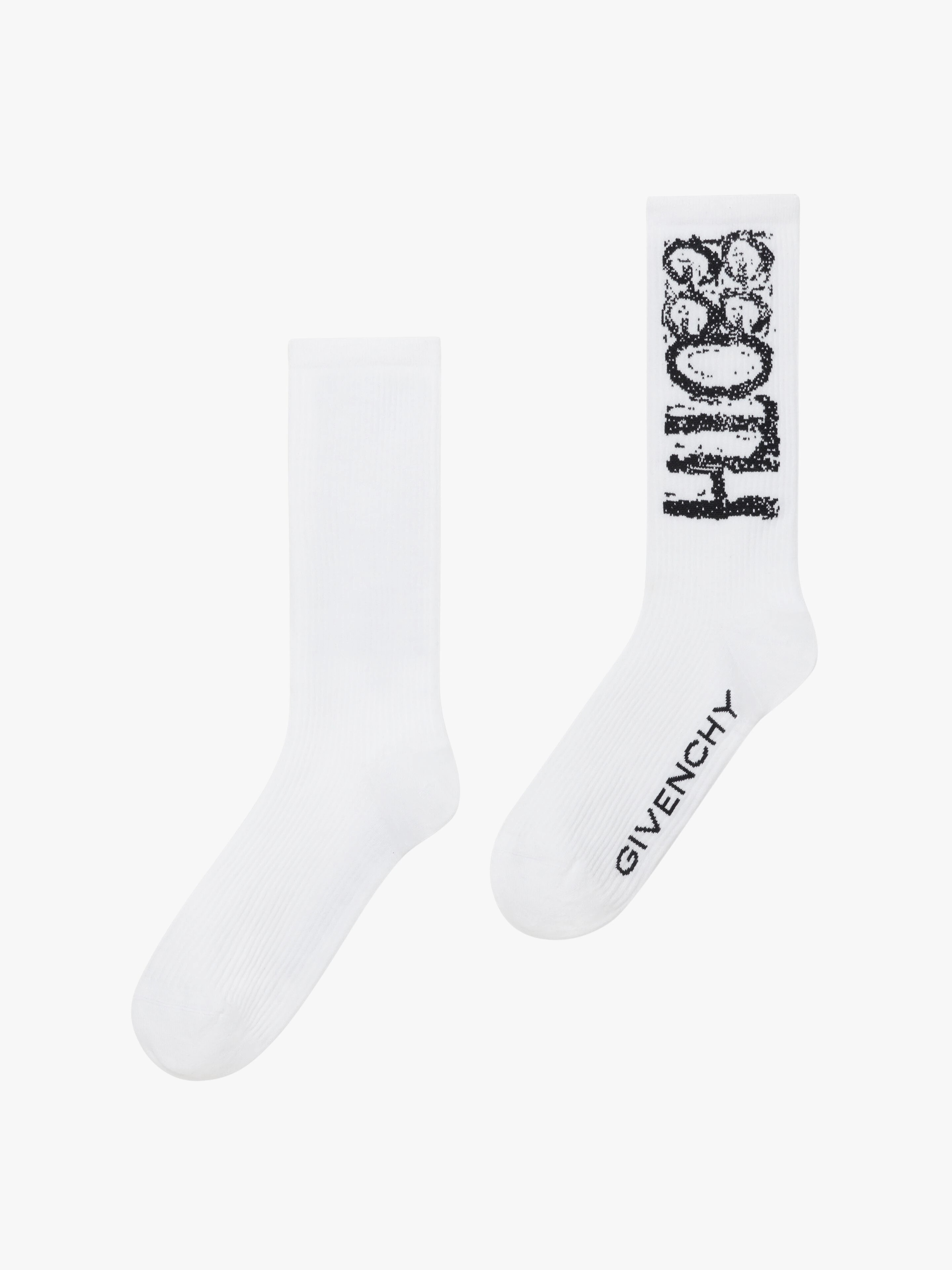 GIVENCHY GOTH SOCKS IN COTTON - 2