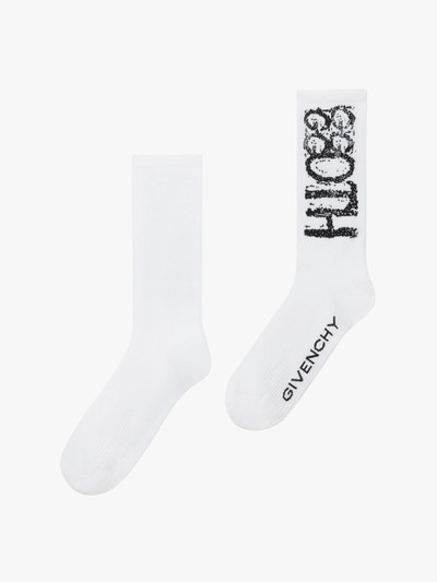 Givenchy GIVENCHY GOTH SOCKS IN COTTON outlook
