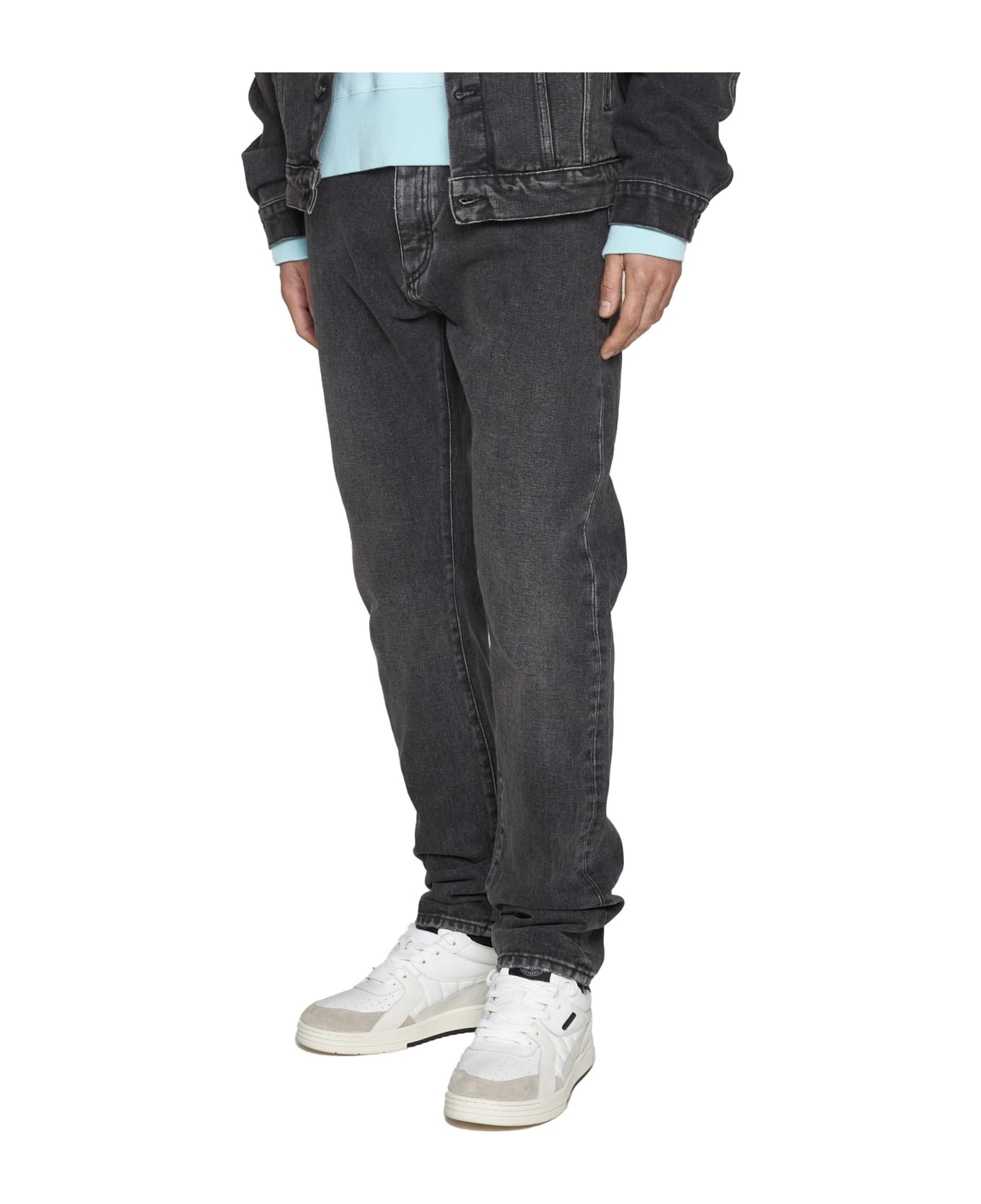 Straight Leg Jeans - 2