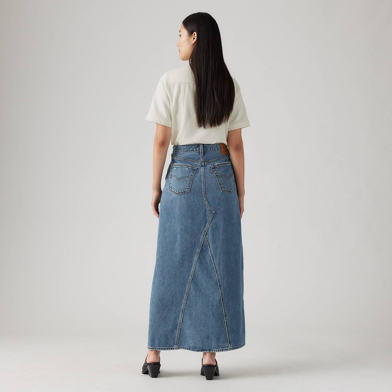 LONG ICON SKIRT - 5