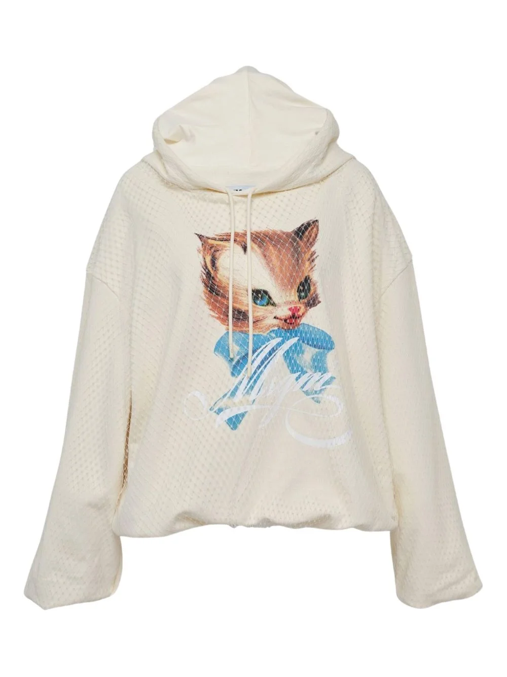 graphic-print hoodie - 1
