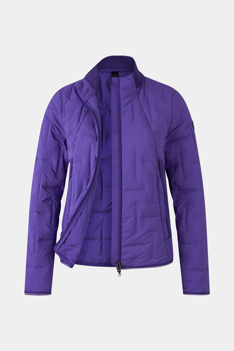 BOGNER Jina lightweight down jacket in Violet outlook
