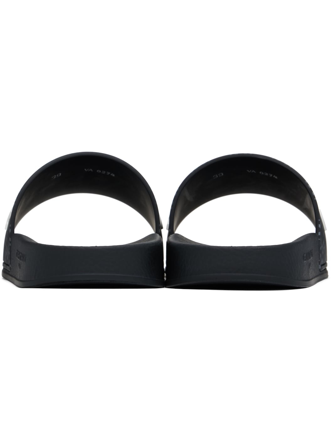 Black Monogram 72 Pool Slides - 2