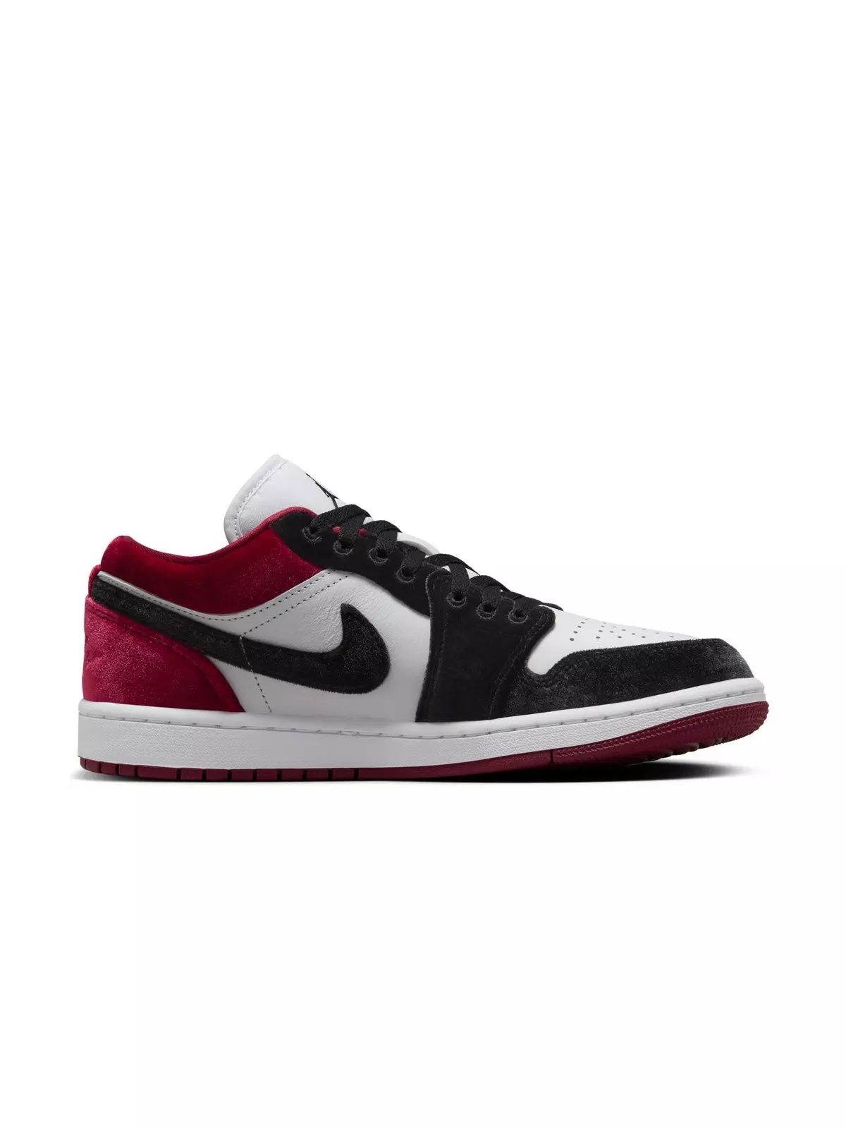 1 Low SE "Black/White/Team Red" Women's Shoe - 2