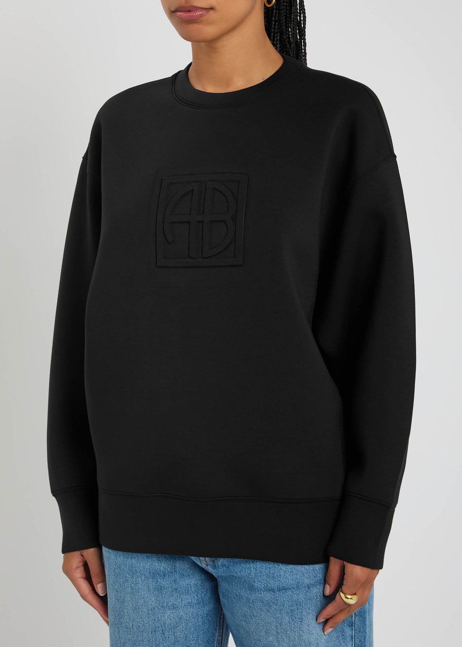 Anine Bing Alto Logo Neoprene Sweatshirt - 2